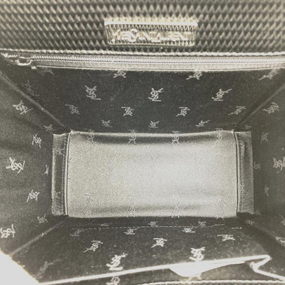 YVES Saint Laurent Yves Saint Laurent Shoulder Bag Handbag Black Leather Shape