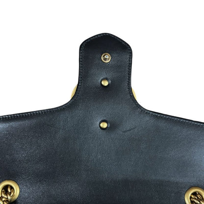 Gucci GG Marmont Shoulder Bag Velour 443496 Black Ladies Gucci  Gucci