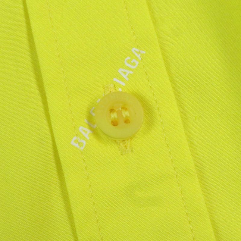 Balenciaga Wardrobe 21SS 534333 ALL OVER LOGO Shirt 100% Cotton All Over Logo