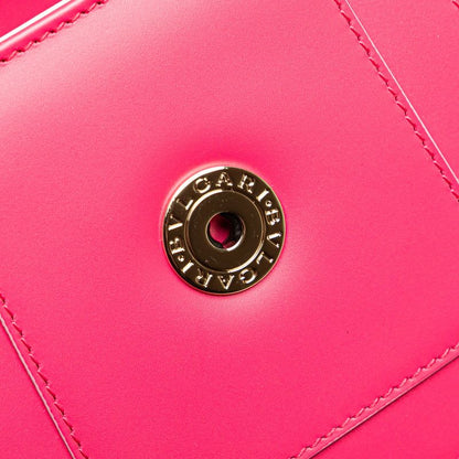 Bulgari Serpenti Forever Chain Shoulder Bag Pink Leather Women Bvlgari