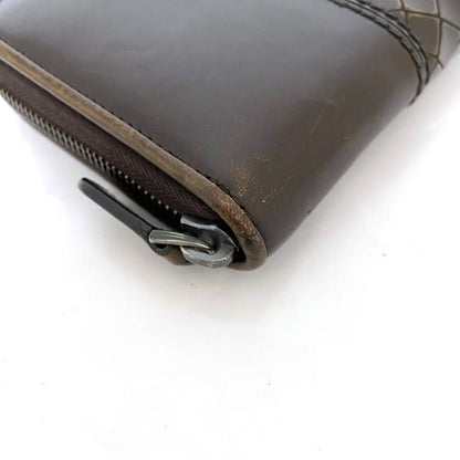 Bottega Veneta Round Zipper Long Wallet Ec22288 Brown