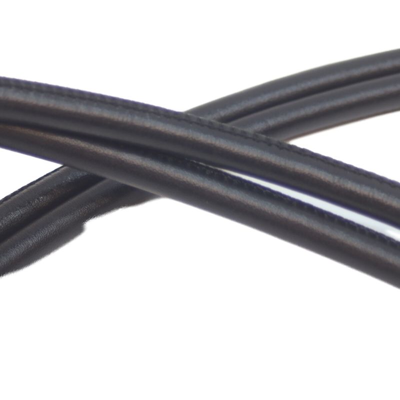 Chanel A25177 No 8 Pink Black Cambon Small Pochette Shoulder Bag Black Quilted