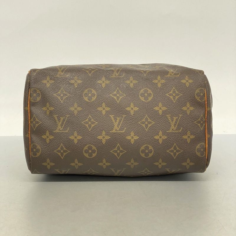 Louis Vuitton Handbag Monogram Speedy 25 M41109 Brown Ladies