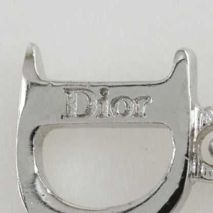 Dior CD Ribbon Metal And Rubber Silver/yellow Green Ladies 4.6g Bracelet