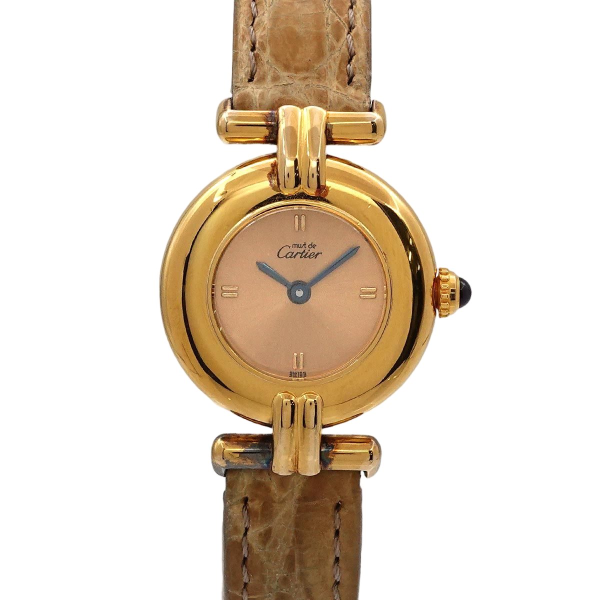 Cartier Must de Colisee Vermeil Vintage Watch Quartz