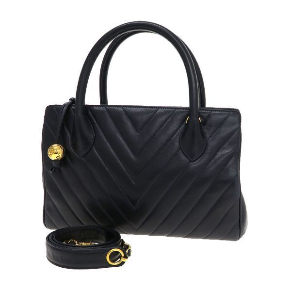 Chanel Chevron 2-way Hand