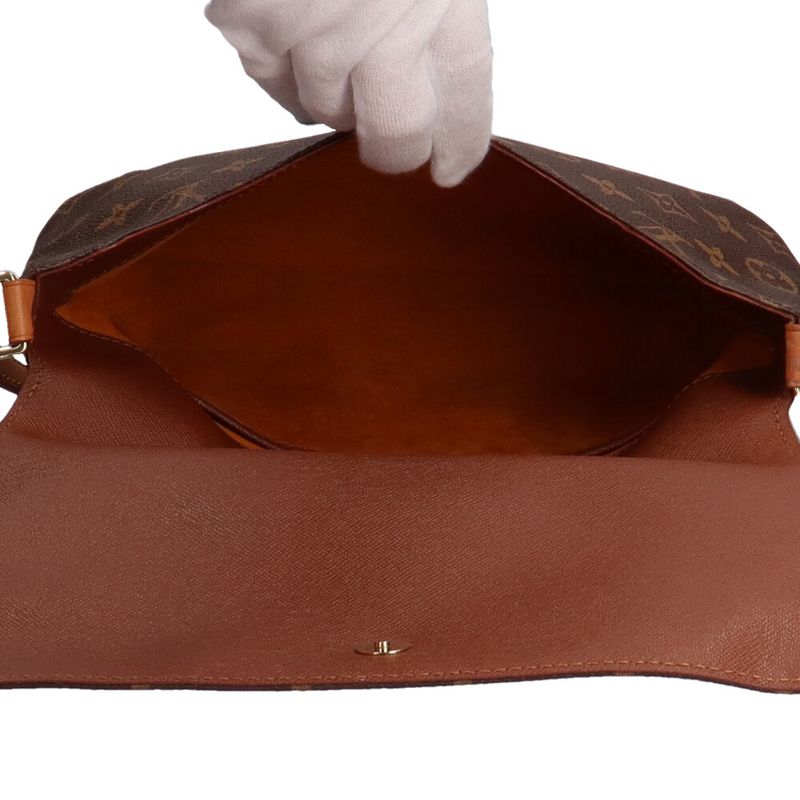 Louis Vuitton Shoulder Bag Monogram Musette Tango Monogram Canvas M51257 Brown
