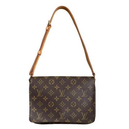 Louis Vuitton Musette Tango Short Monogram Shoulder Bag Monogram Canvas M51257