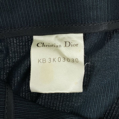 Christian DIOR | Cotton Crew Neck Blouse | M | Dark Green | Women