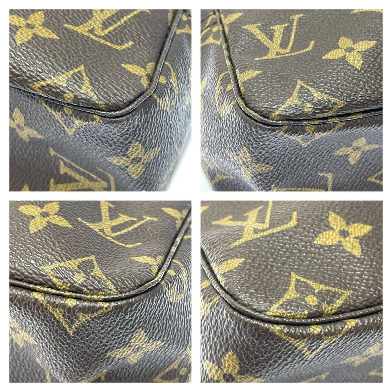 Louis Vuitton M47522 Monogram PVC Trousse Toilette 28 Brown 326427 Second Bag