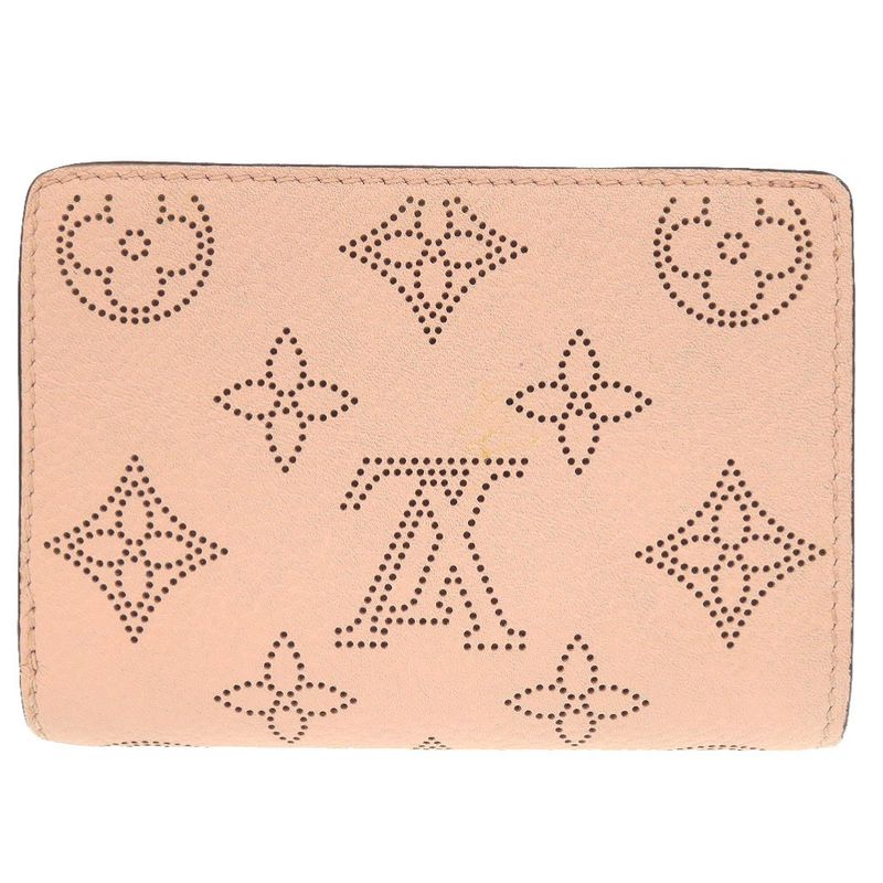 Louis Vuitton Monogram Mahina Portefeuille Cles A Magnolia M80629 IC Tag Fold