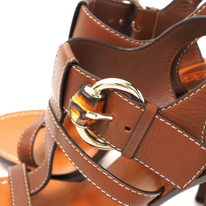 Gucci Bamboo Sandals Size 36.5 Strap Sandals Made In Italy 20250630 Ra5280
