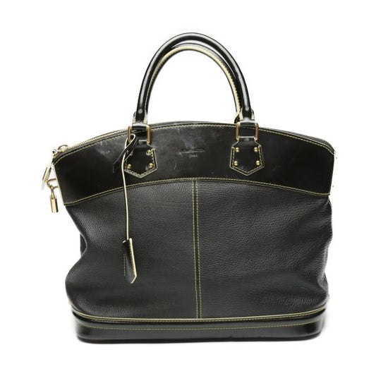 Louis Vuitton M91888 Suhari Lock It PM Handbag Louis Vuitton Noir Black