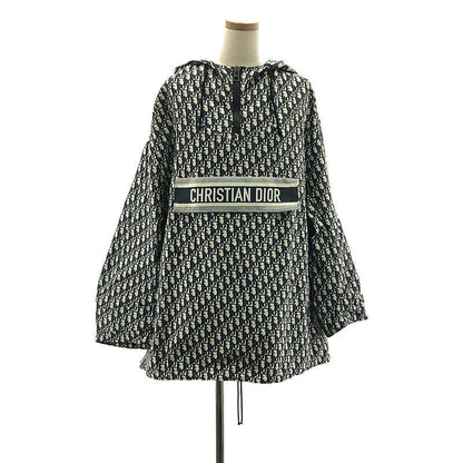Christian DIOR | Oblique Technical Taffeta Jacquard Anorak Jacket BEE Embroidery