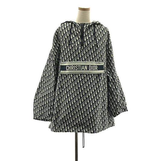 Christian DIOR | Oblique Technical Taffeta Jacquard Anorak Jacket BEE Embroidery