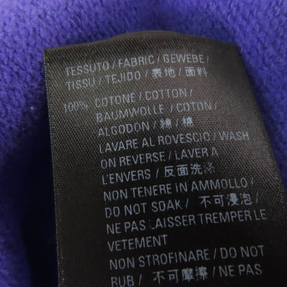 Balenciaga 2021 670946 Bebe 100% Cotton With Stone Hooded Hoodie Purple M