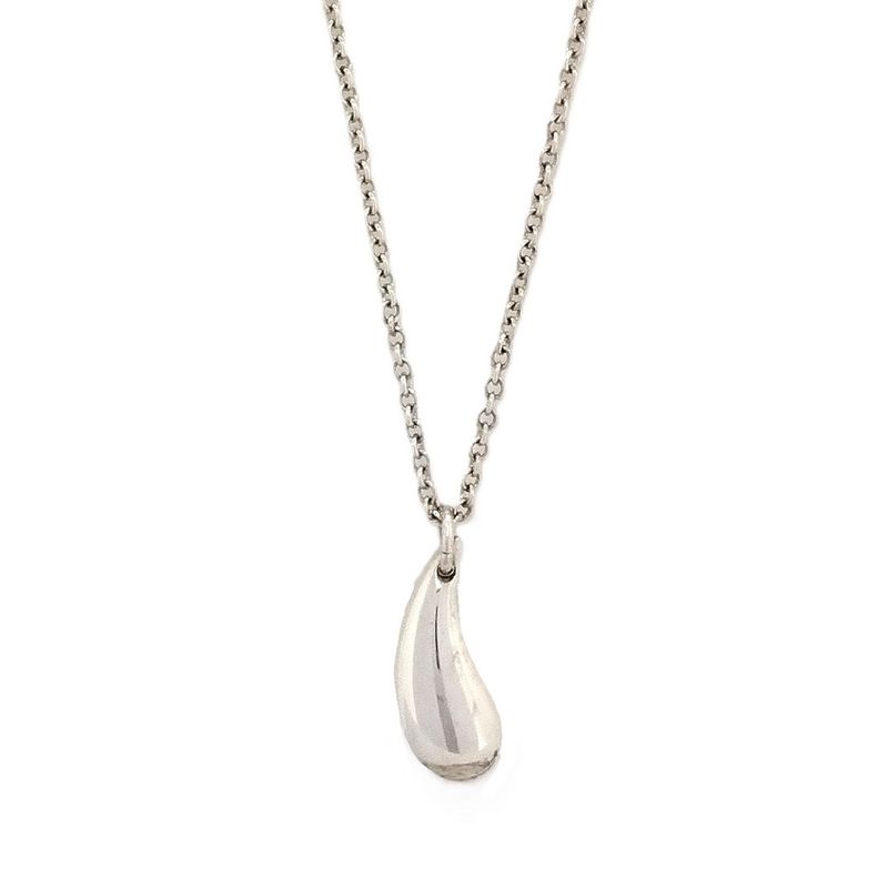 Tiffany & Co Tiffany & Co Teardrop Necklace Sv925 33g Silver Elsa Peretti