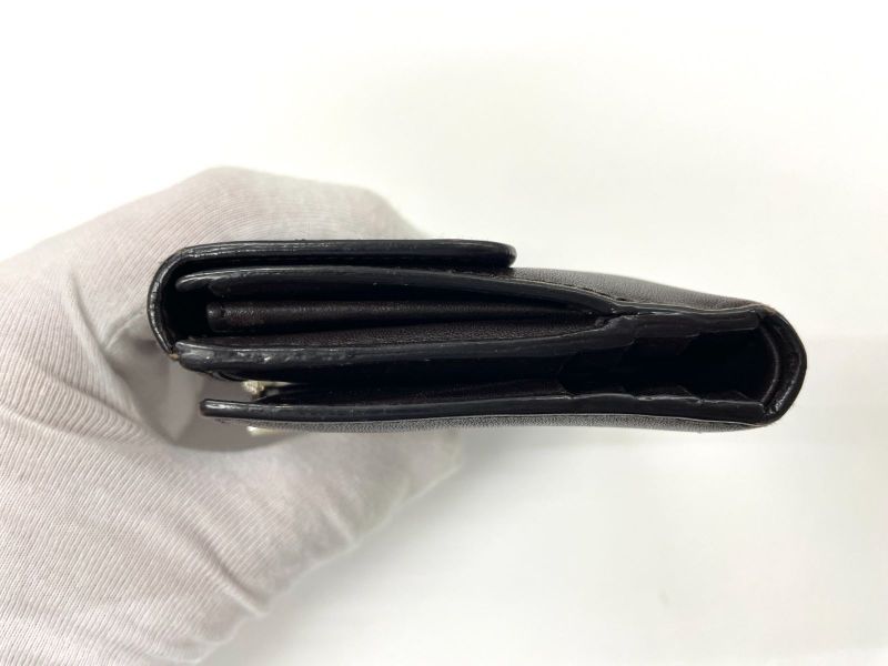 Gucci Leather Bifold Wallet 035.2778.1965 Dark Brown Made In Italy