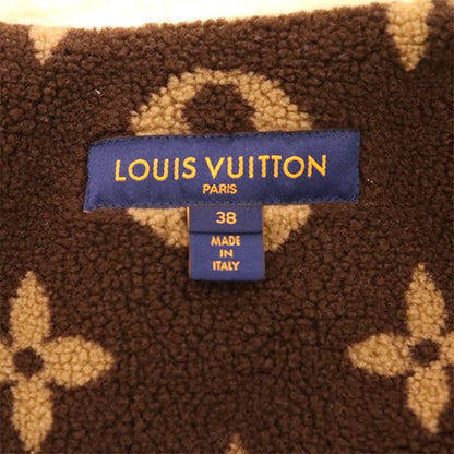 Louis Vuitton Down Vest Medium Boa Vccw02 Ca36929 Ladies Size 38 Lemon Yellow