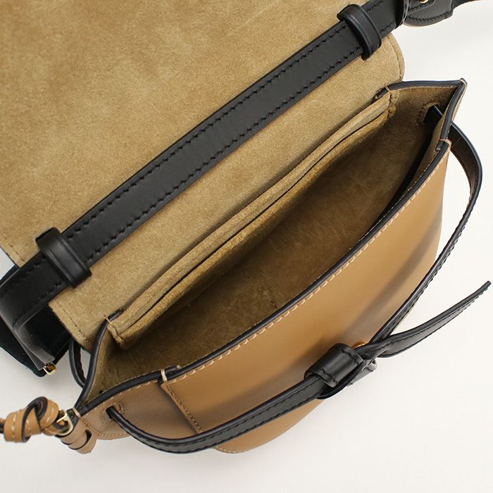 Loewe Gate Dual Bag Mini Crossbody Shoulder Bag Soft Calf Jacquard Women's