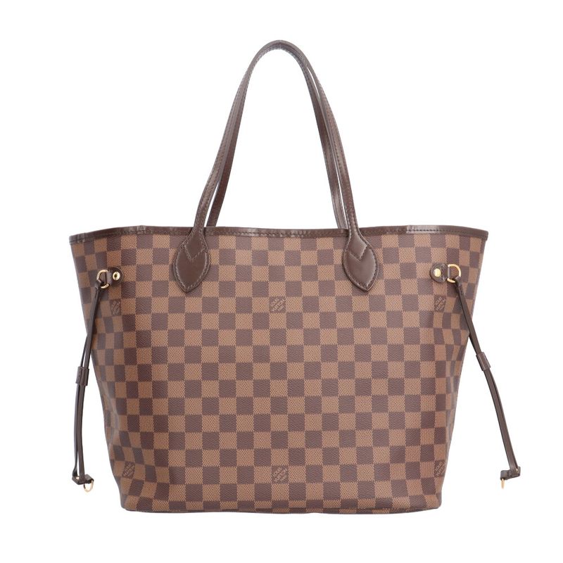 Louis Vuitton Neverfull MM Damier Tote Bag Damier Canvas N40599 Brown Unisex
