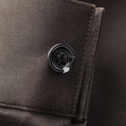 Dior Homme Cotton Ribbed Wing Long Sleeve Shirt Top Black