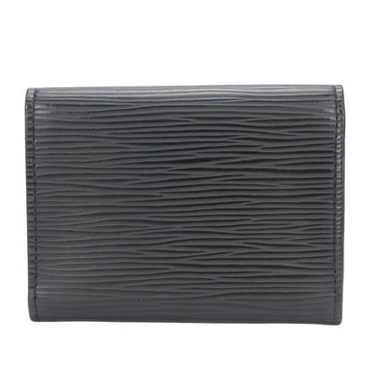Louis Vuitton Card Case Envelop Carte De Visite M56169 Epi Leather Noir Black