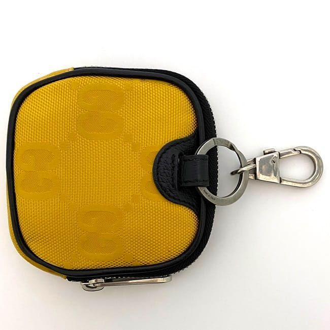 Gucci Mini Pouch Yellow Black Off the Grid 645060
