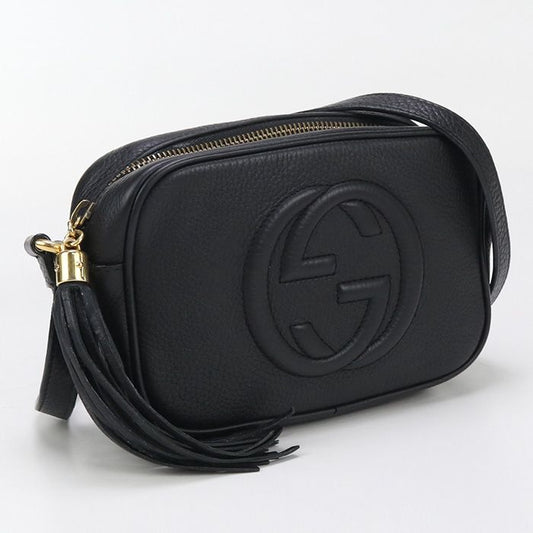 Gucci Soho 347994 Crossbody Shoulder Bag Leather Women
