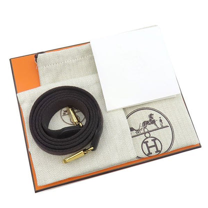 Hermes Shoulder Bag Evelyn TPM Taurillon Clemence Pull Noir Black Gold Hardware