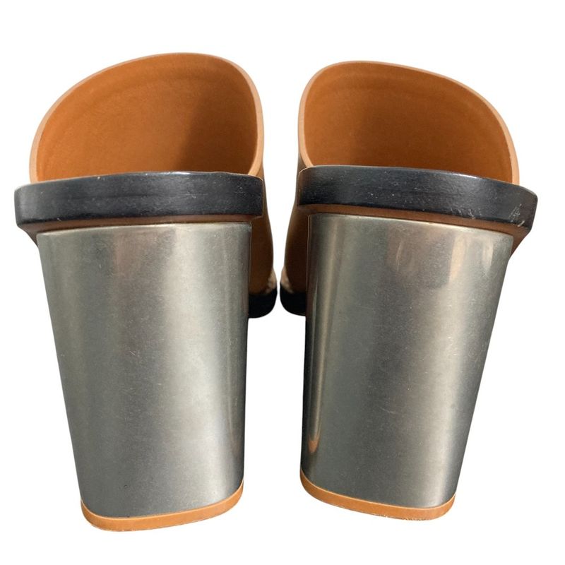 Good Celine Phoebe Period Metal Heel Thong Sandals Size 35 Approx 22cm (8.66in)