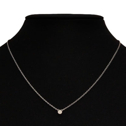 Tiffany & Co Tiffany & Co By-the-yard Necklace With Diamonds Sv925 16g Silver