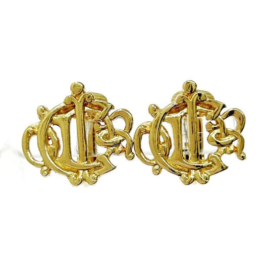 Christian Dior GP Emblem Earrings Women's 382373 Earrings