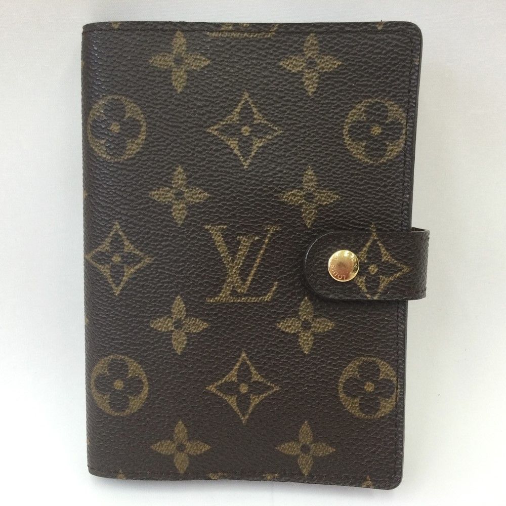 Louis Vuitton Notebook Cover Agenda PM Monogram R20005 Brown