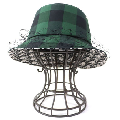 Christian DIOR 95tdd923g142 Teddy-d Bob Hat Trotter - Checked Bucket Hat With