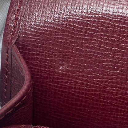 Cartier Folding Long Wallet Bordeaux Burgundy Must L3000168