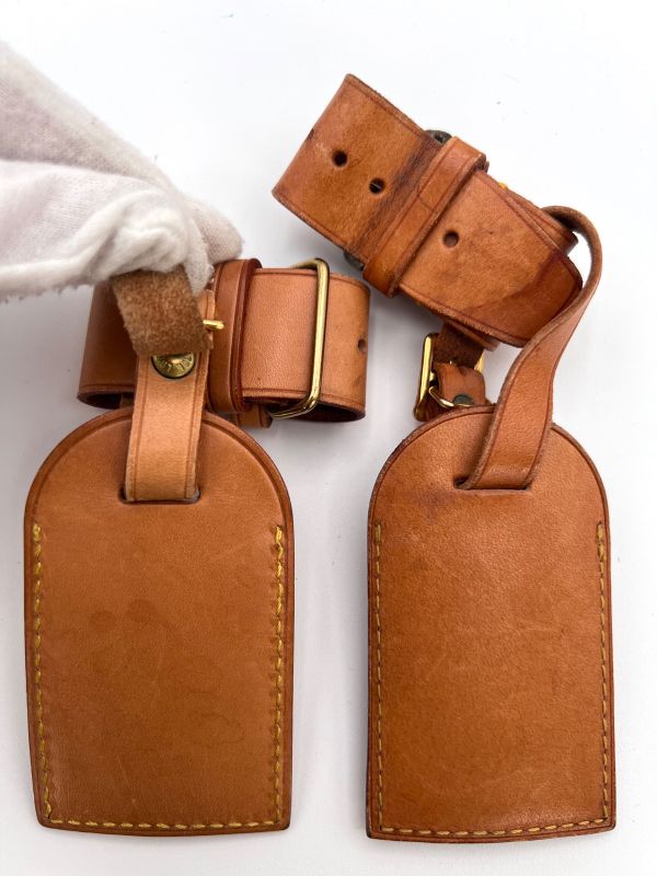 Louis Vuitton Name Tag Poinier Handle Holder 09bs264