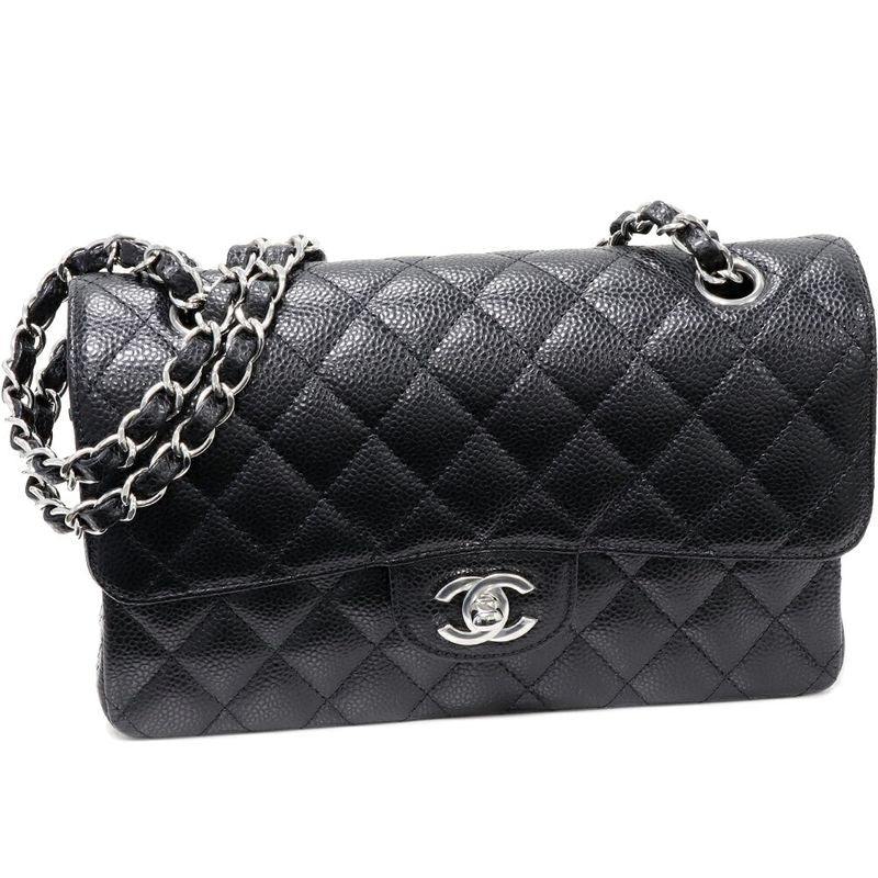 Chanel Handbag Shoulder Bag Matelasse 23 Classic Small Handbag Grained Calfskin