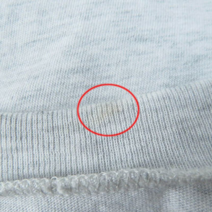 Celine 2x764501f 100% Cotton Logo Print Loose Fit Short Sleeve T-shirt Grey XS