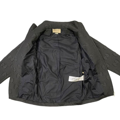 Gucci GG Stretch Jersey S Size Pants M Size 724491 Neon Blen Black Green Top