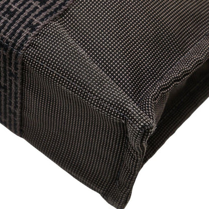 Hermes Her Line Tote PM Handbag Tote Bag Gray Black Canvas Women Hermes