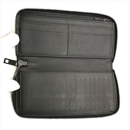 Louis Vuitton Taurillon Leather Zippy Wallet Vertical Black