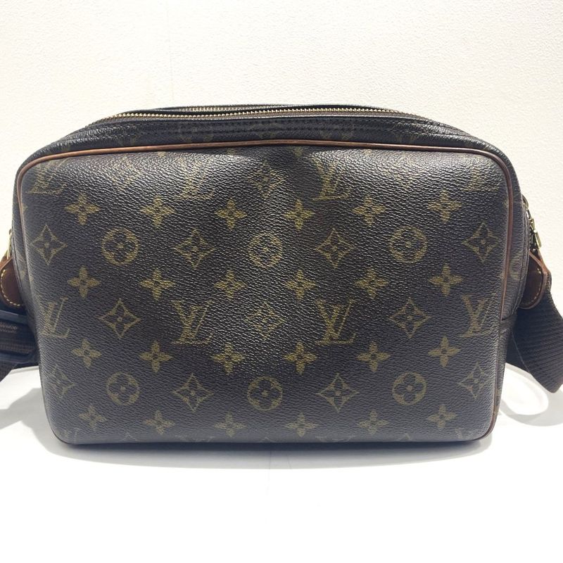 Louis Vuitton Monogram Reporter PM M45254 Shoulder Bag Crossbody Preowned 005428