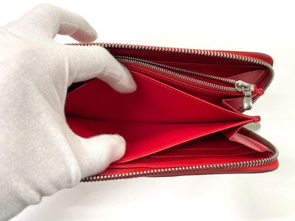 Louis Vuitton Epi Zippy Wallet Round Zip Wallet Long Wallet M61859 Coclico Red