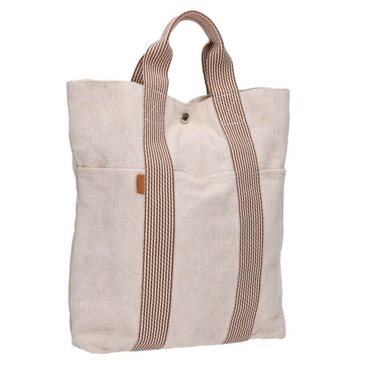 Hermes New Fourre Tout Cabas Su Canvas Tote Bag Men's