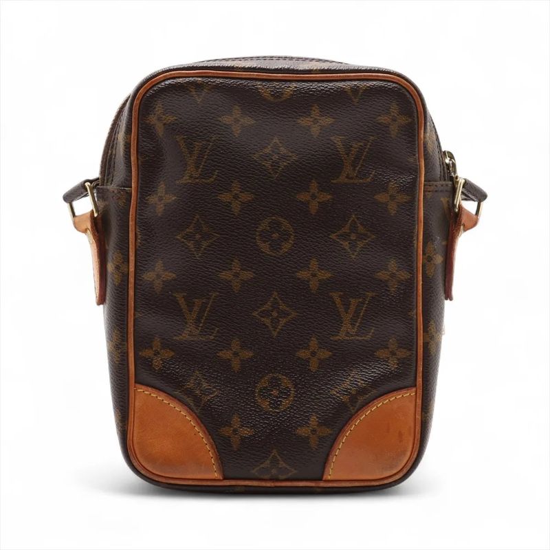 Louis Vuitton Monogram Amazon M45236 Leather Shoulder Bag Crossbody Women EME
