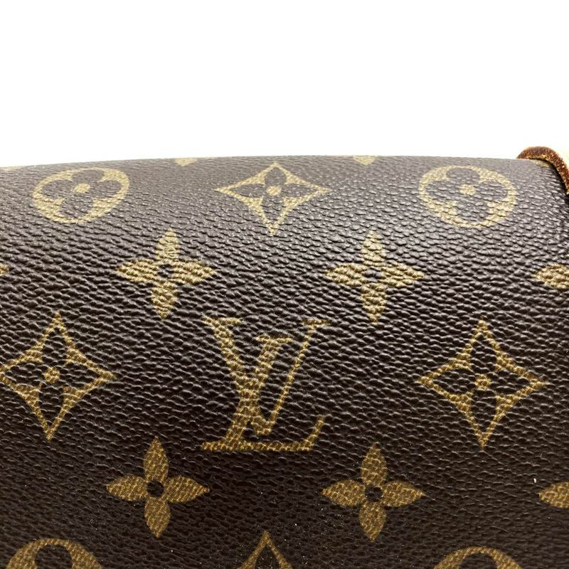 Louis Vuitton M51253 Cartes Ciel Shoulder Bag Brown Monogram Canvas Vintage