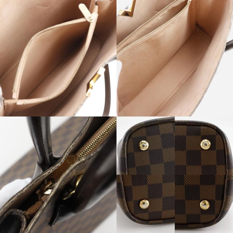 Louis Vuitton Kensington 2-way Shoulder N41435 Damier Canvas Brown Du1105