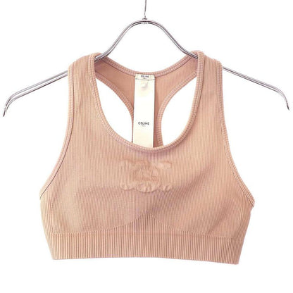 Celine Triomphe Bra Technical Jersey 2x39m547y.25rg Pink M