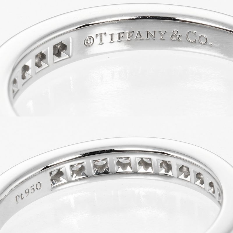 Tiffany & Co Setting Half Circle 2.5mm (0.10in) Model Pt950platinum × Diamond